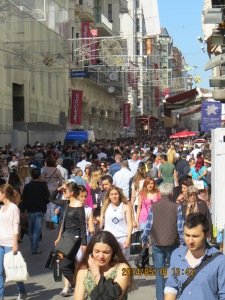 Main shopping area Istanbul