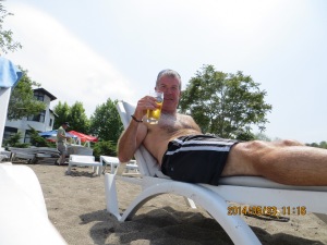 Beer O'Clock at Akcakoca beach