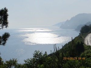 Early morning on Black Sea coast